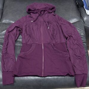 Women's Lululemon Reversible Purple Hooded Jacket